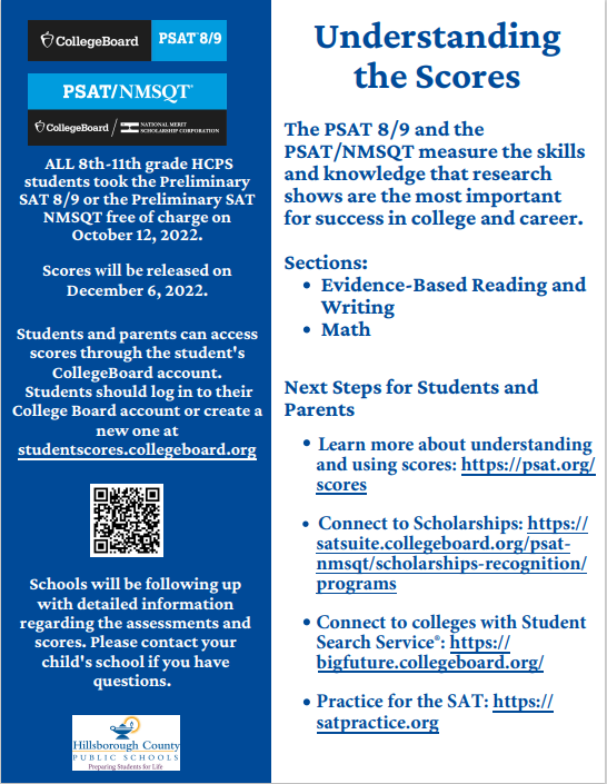  PSAT scores will be available online